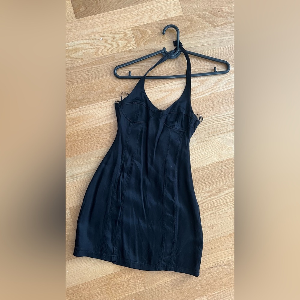 Zara satin dress for party
